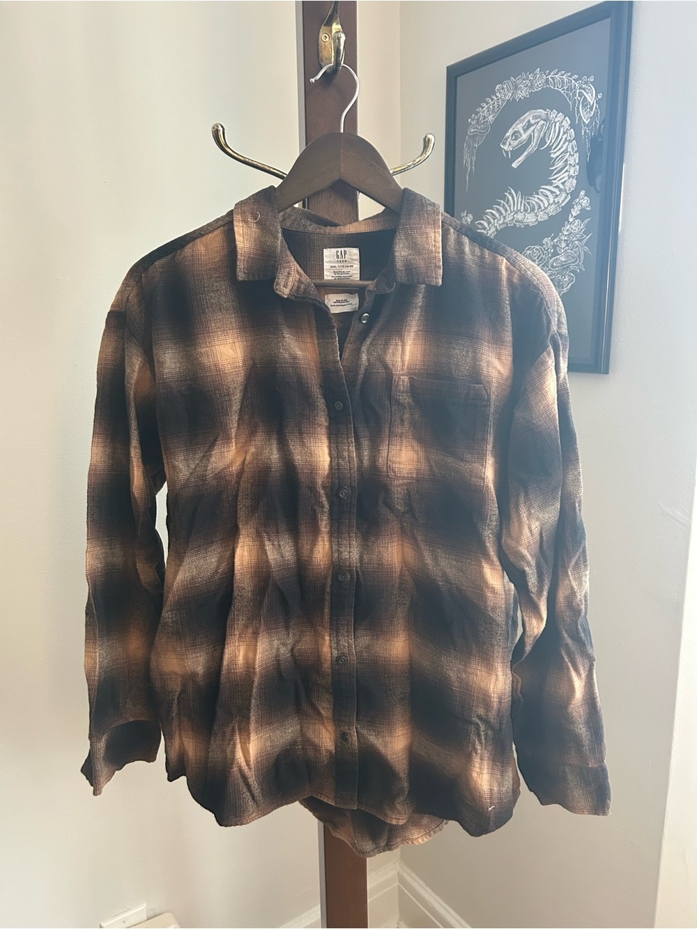 GAP flannel 100% cotton